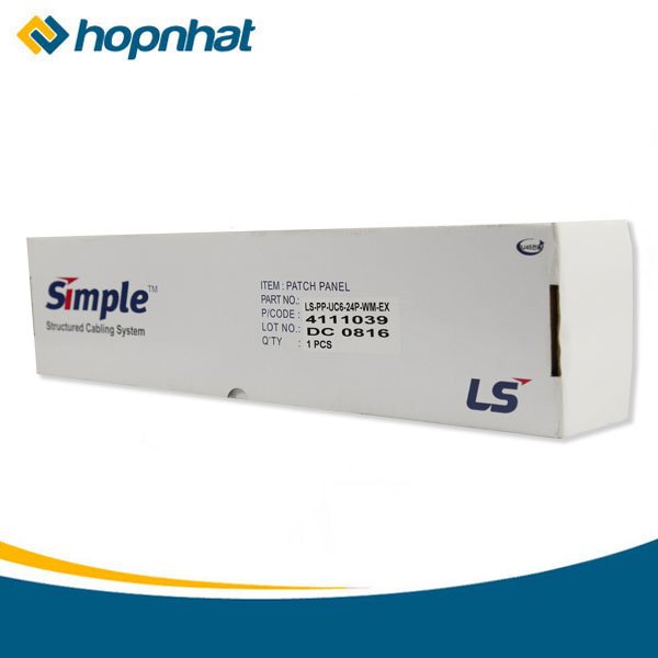 Patch panel cat6 24 port Commscope